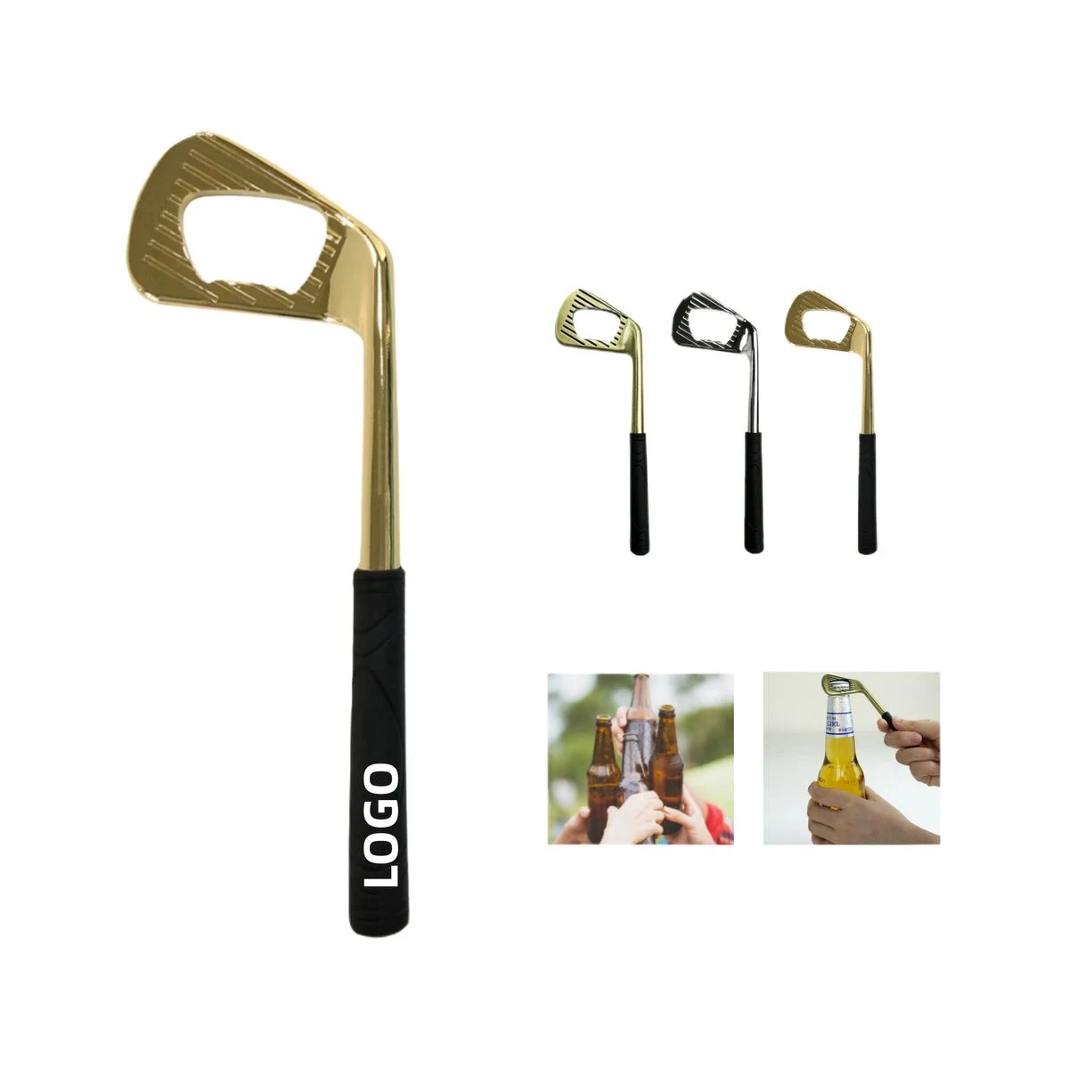 Compact Golf-Inspired Bottle Opener 1