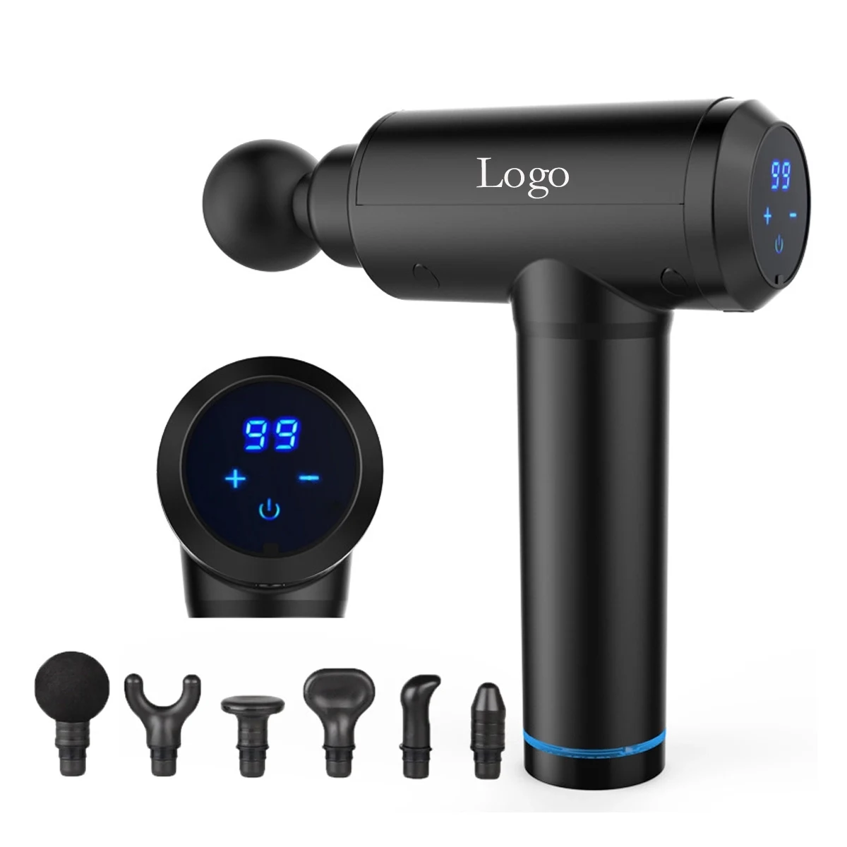 Lcd Display Massager Muscle Gun 1