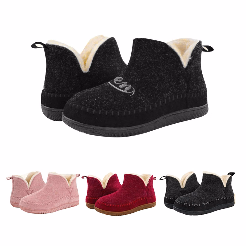 Comfortable and warm cotton boots for winter