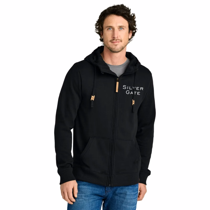 tentree(R) Space Dye Fleece Full-Zip Hoodie