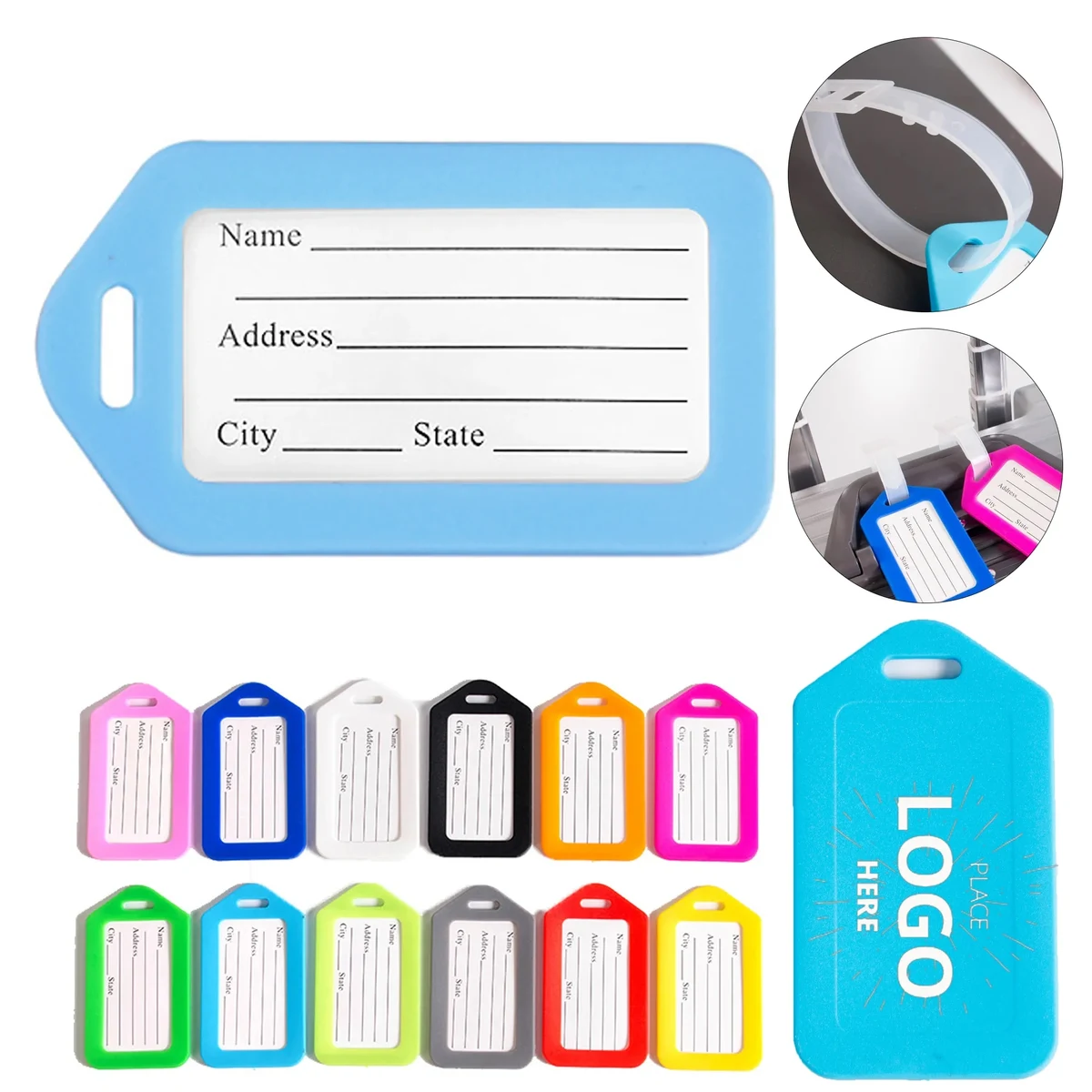 Plastic Luggage Tag Cover 1