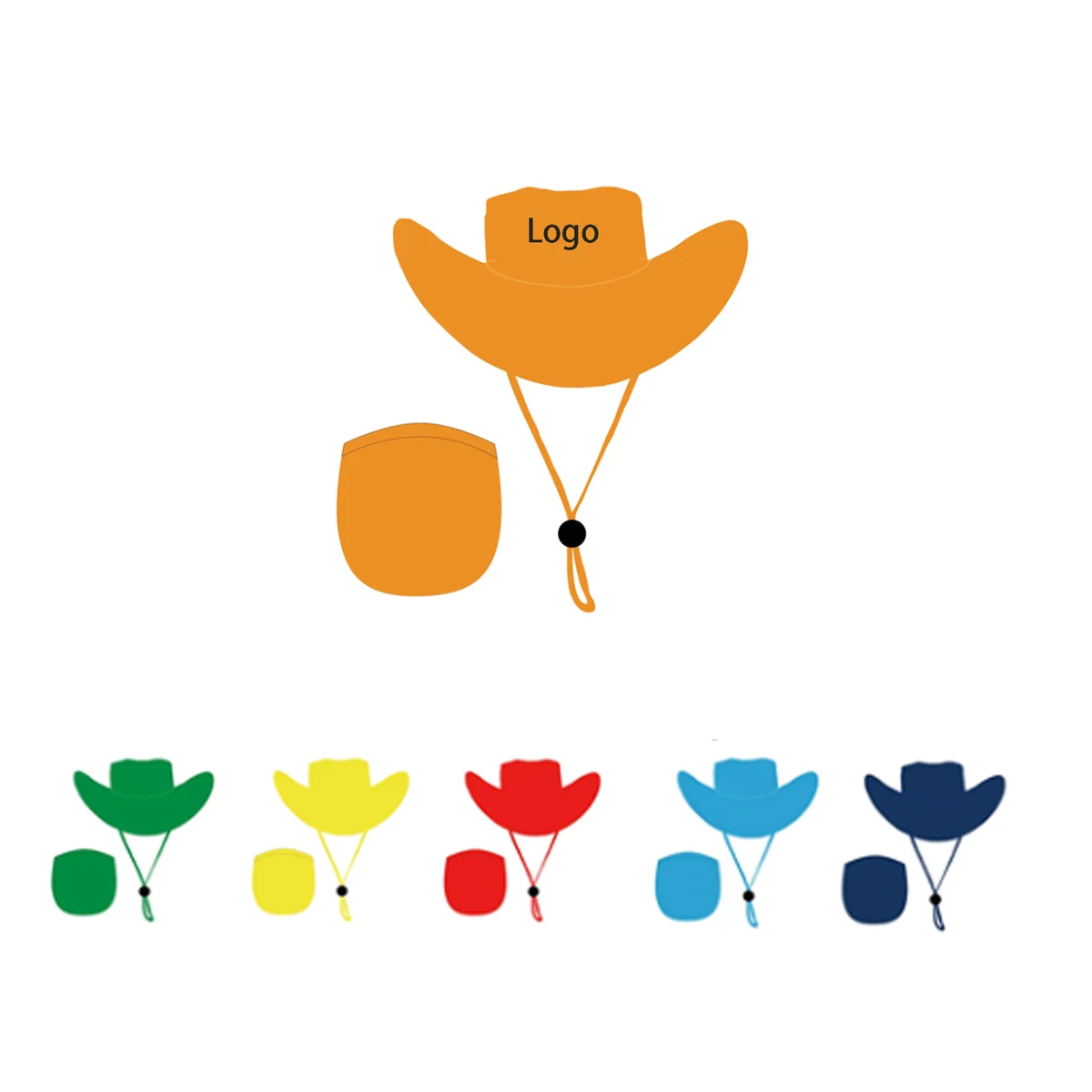 Cowboy Hat with Pouch 1