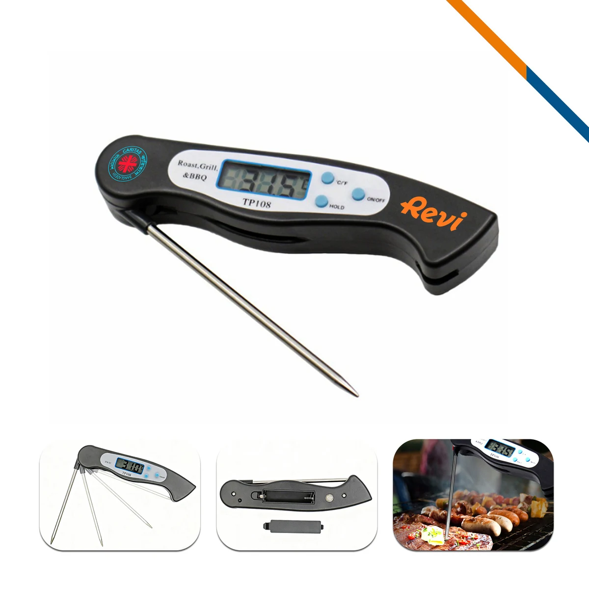 Heatlix Foldable Digital Food Thermometer 1