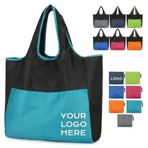 Foldable Reusable Grocery Tote Bag 1