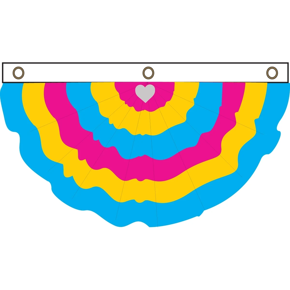 Panromantic Pleated Full Fan 1