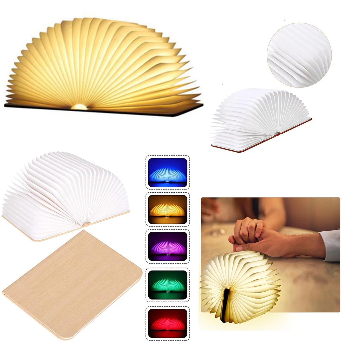 Creative Folding Book Light 1
