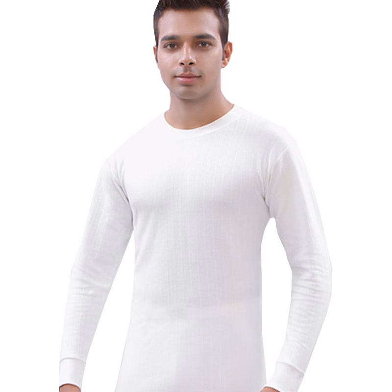 Adult Thermal Tops - White Small