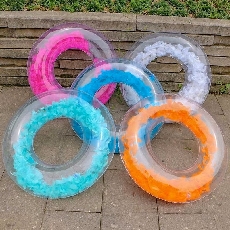 Inflatable Transparent Swimming Ring