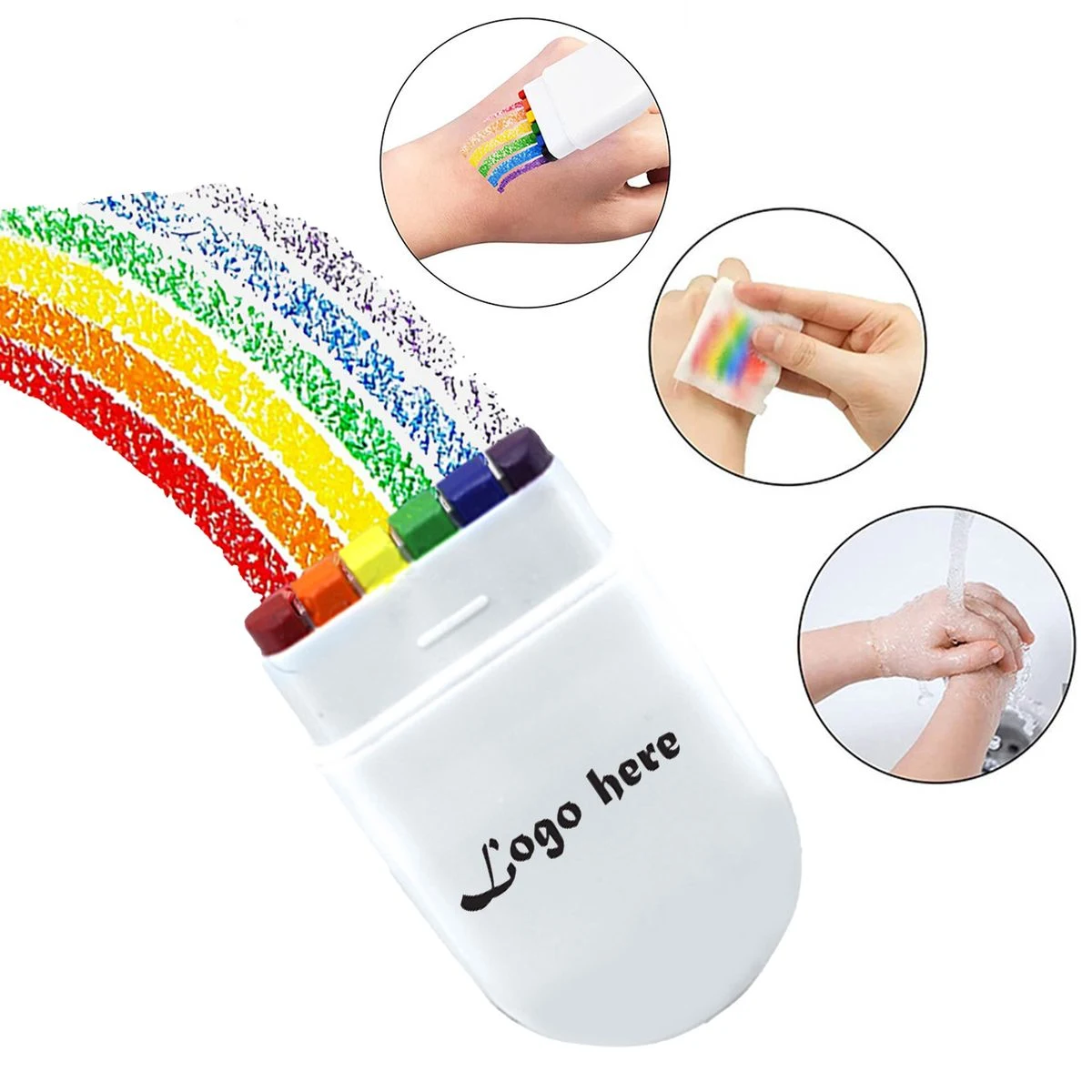 Rainbow Body Painting Pen 1