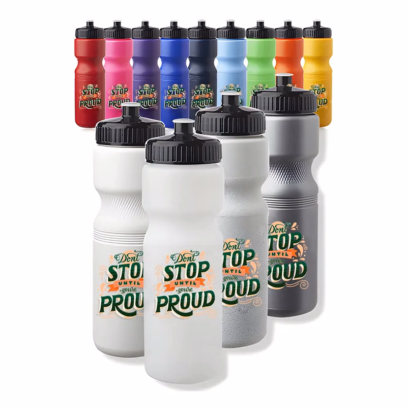Hydro Mate Easy Push Cap Water Bottles