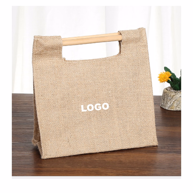 Simple Jute Tote Bag