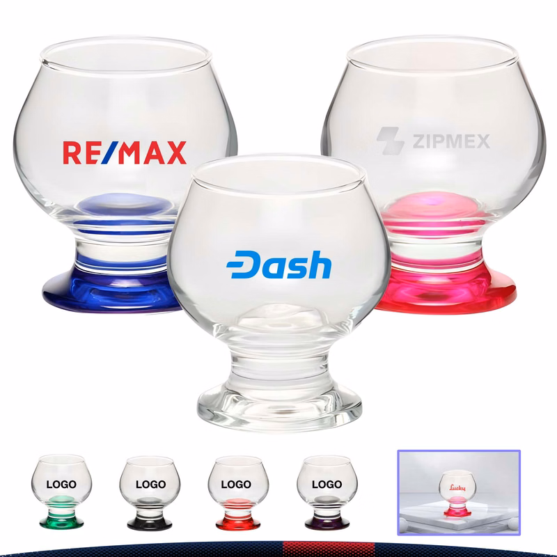 6.5 oz. Crystal Brandy Glasses