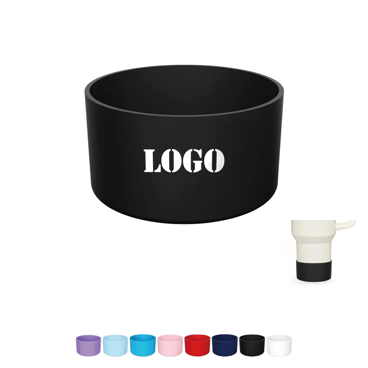 Silicone Cup Sleeve Set For Bottles 1