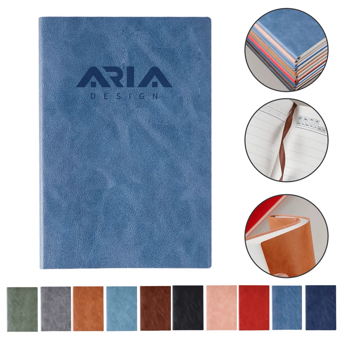 Custom A5 Business Soft Cover Notebook 1