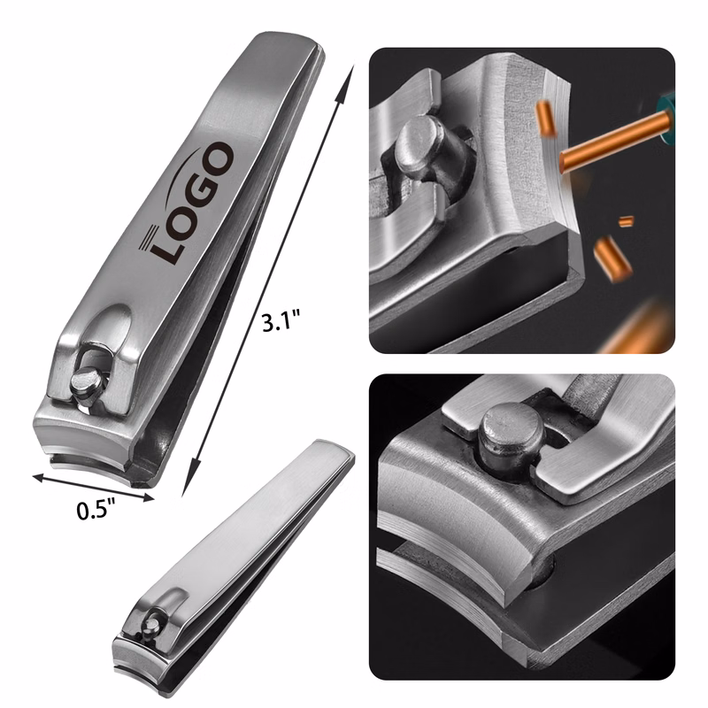 Sharp Stainless Steel Nail Clippers