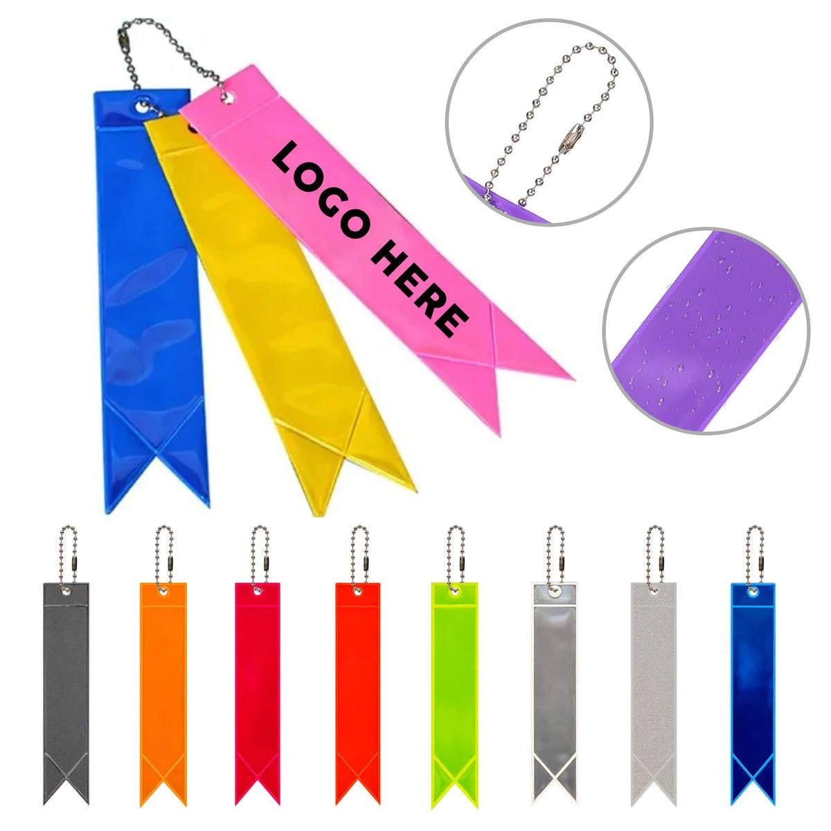 Reflective PVC Bag & Keychain Pendant 1