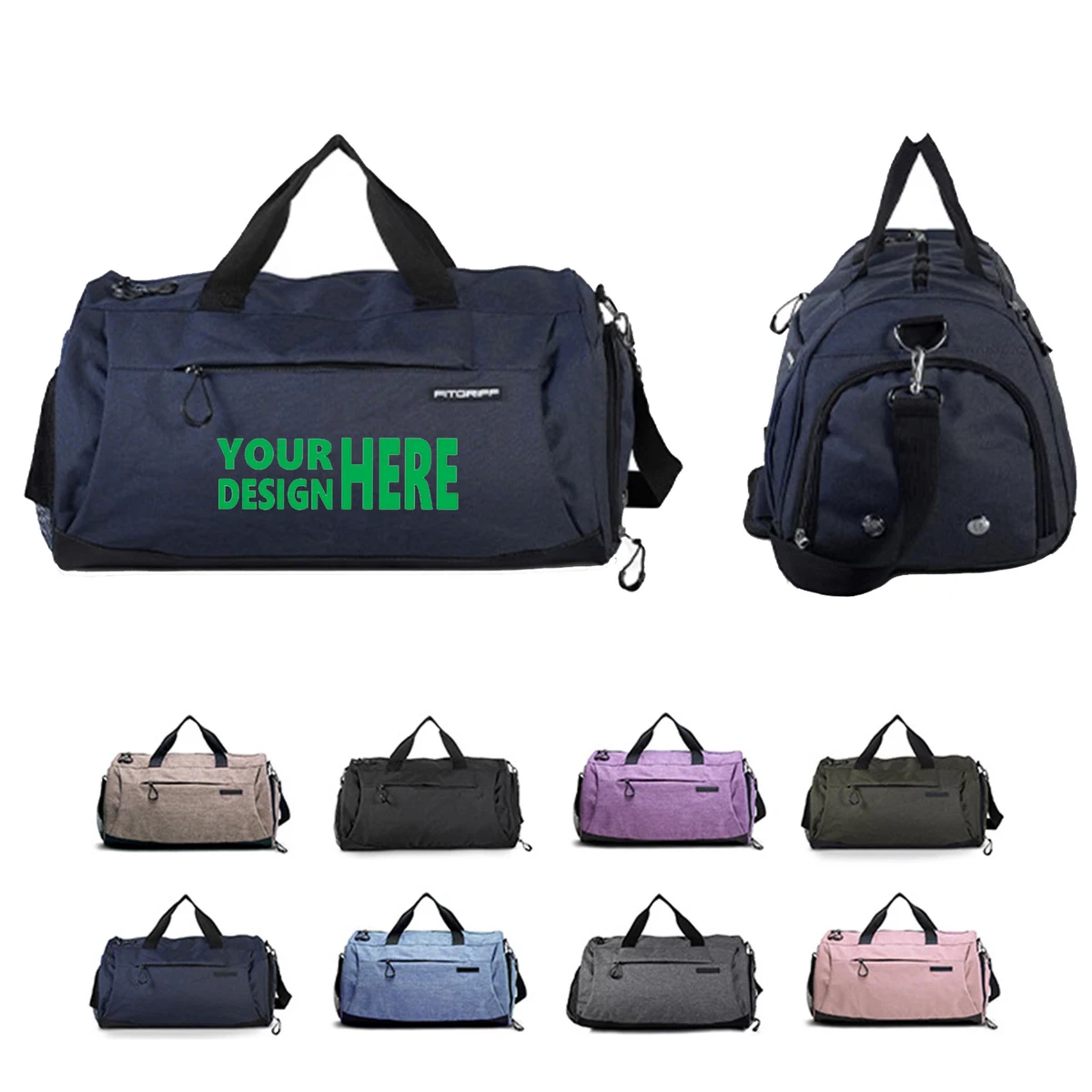 Large Capacity Dry and Wet Separation Sports Shoulder Bag 1