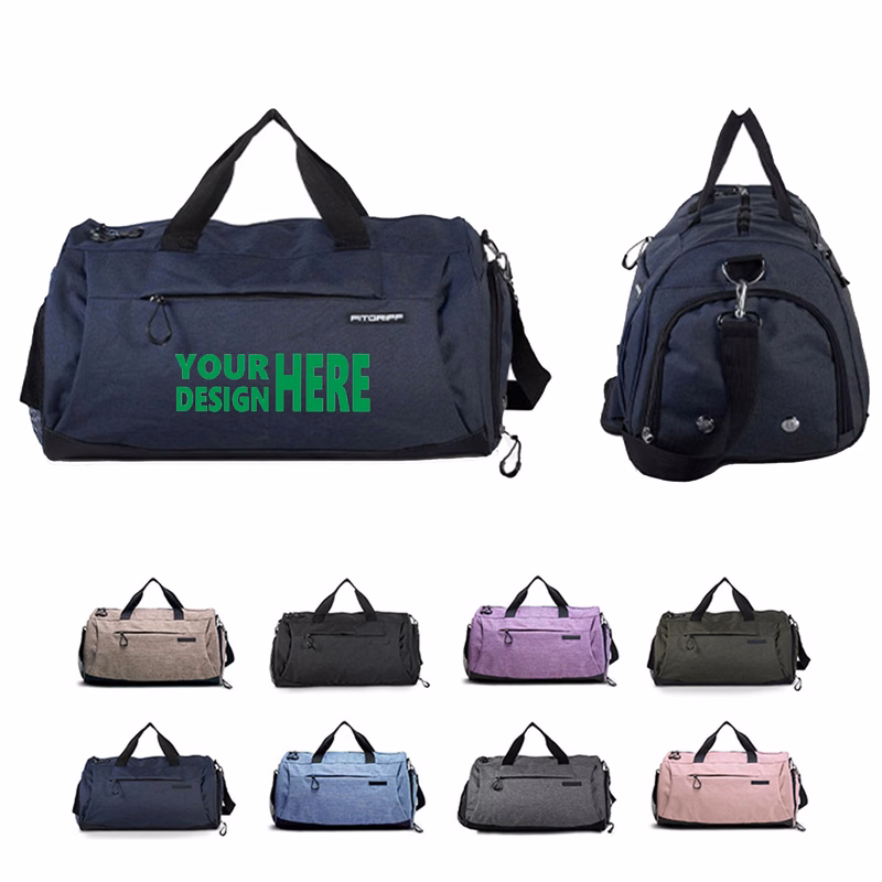 Large Capacity Dry and Wet Separation Sports Shoulder Bag
