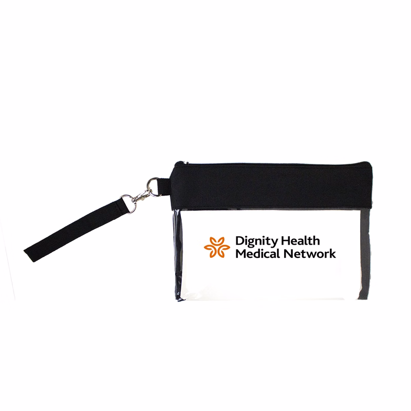 Clear Wristlet bag