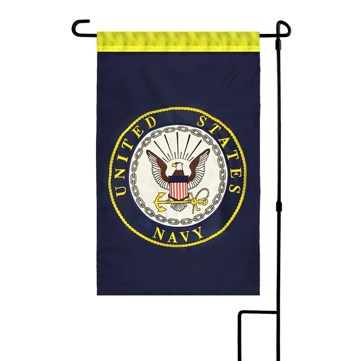 Custom Applique & Embroidered Garden Flag 12" x 18" E-Poly 1