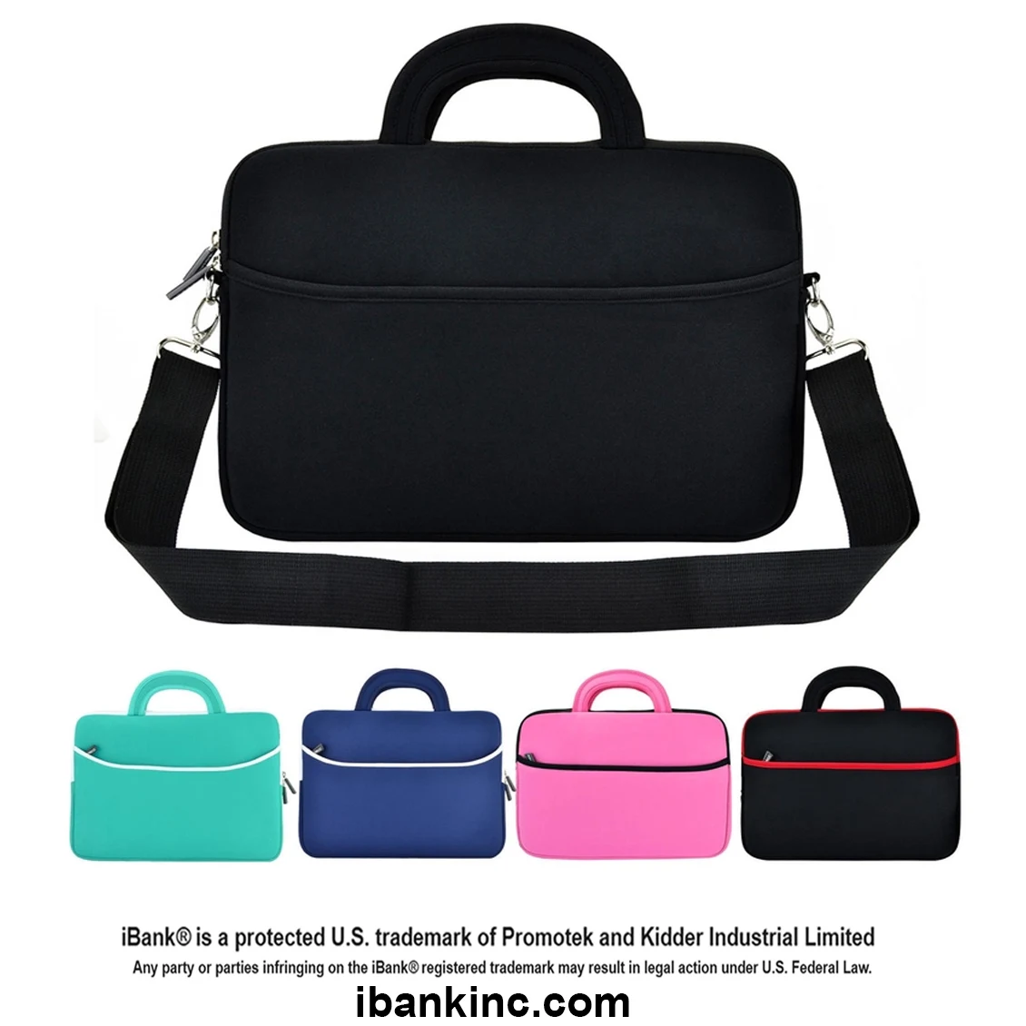 iBank ® 15" Neoprene Case compatible with MacBook Air 15 2025,2024,2023 1