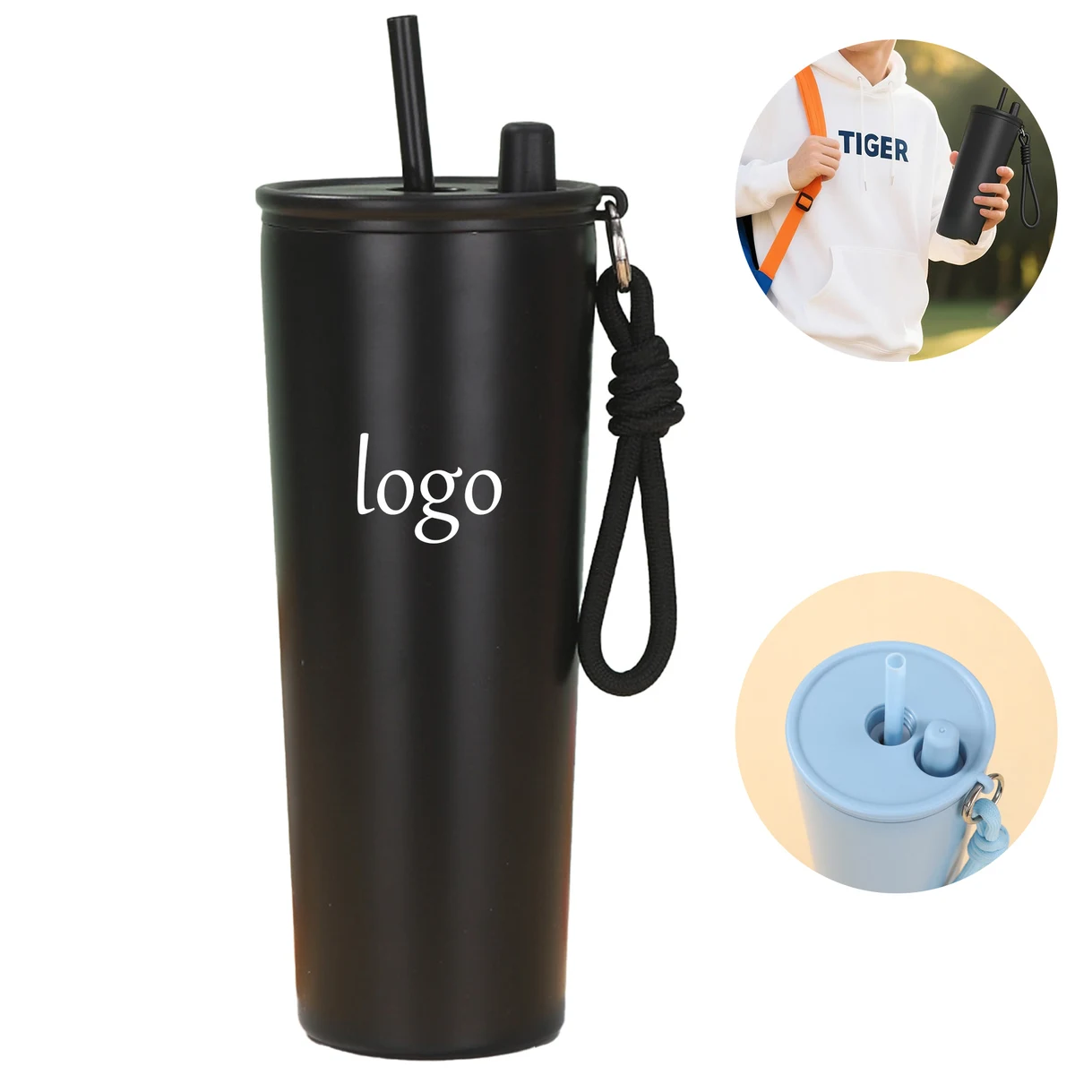 25oz Portable Straw Cup 1
