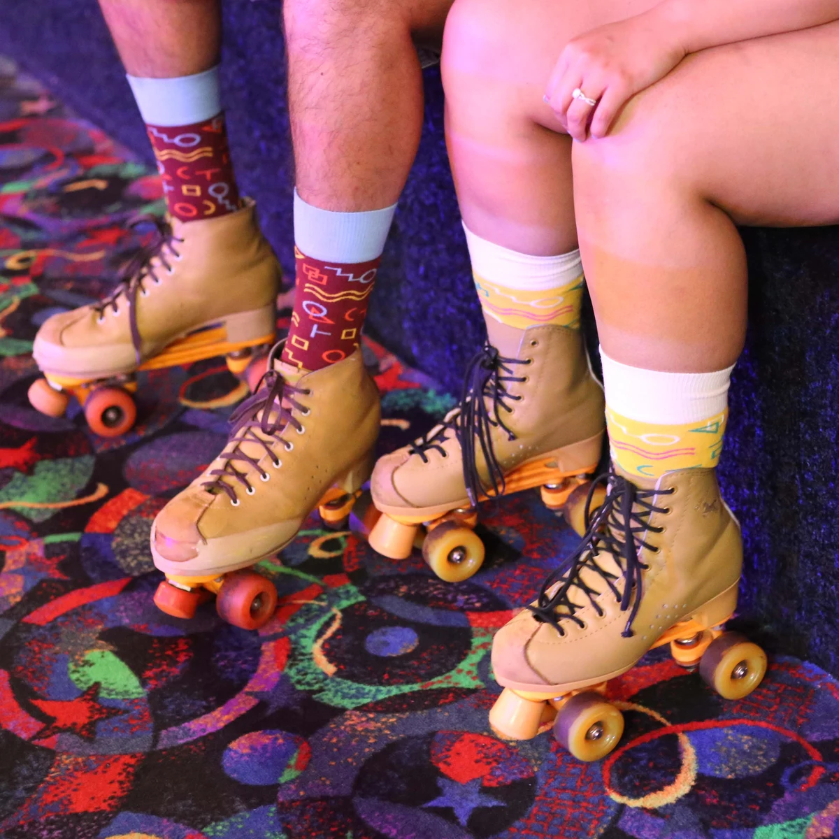 Casual Roller Derby Socks - Roll in Comfort - American Made 1