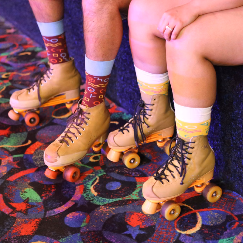 Casual Roller Derby Socks - Roll in Comfort - American Made