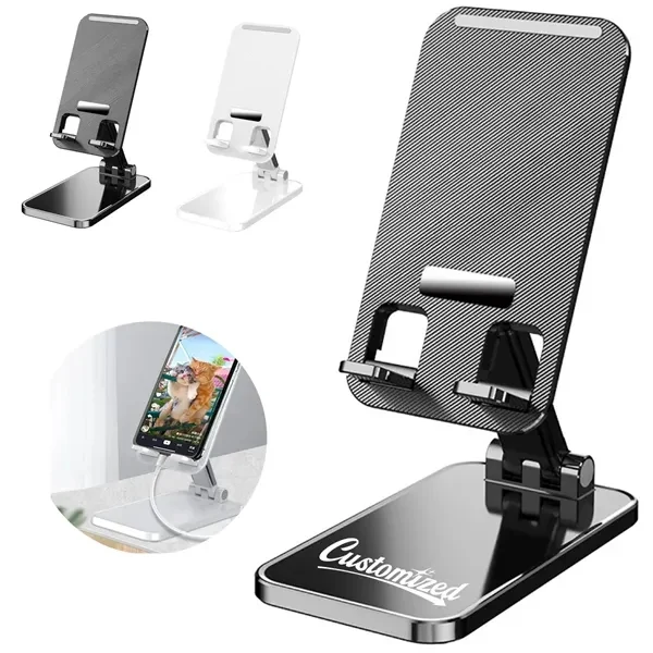 Custom ABS Plastic Adjustable Phone Stand Hands-Free — Office Desktop Tech Giveaway 1