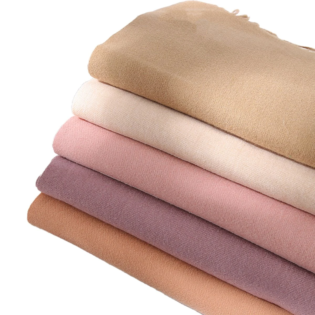 Solid Color Cashmere Feel Scarf 1