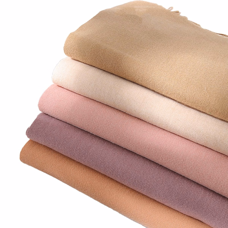 Solid Color Cashmere Feel Scarf