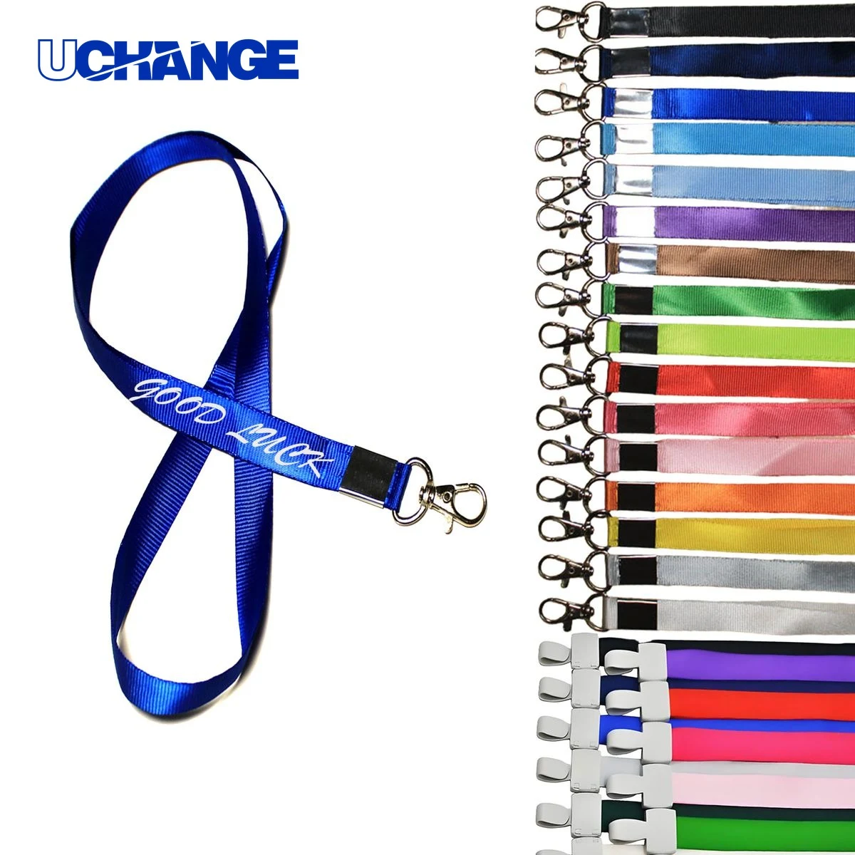 Colorful ID Lanyard Four Fifth Inch 1