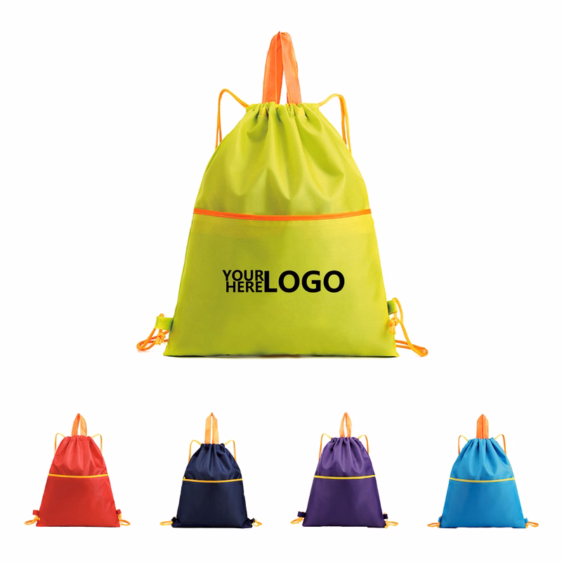 Oxford Fabric Pouch with Drawstring Closure