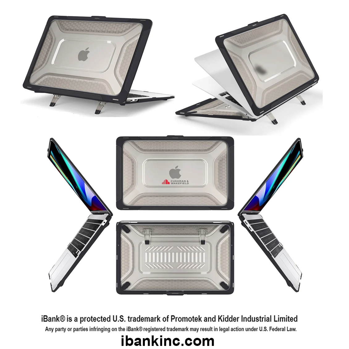 iBank ® Protective Case for MacBook Pro 16" M4/M3/M2/M1 2025-2021 1
