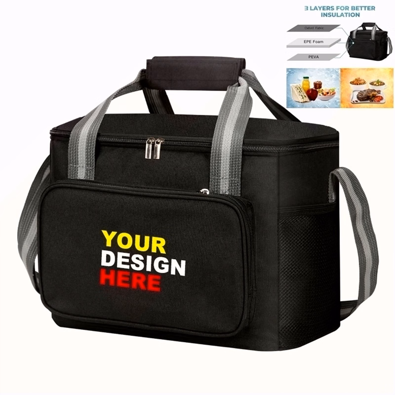 3 Layers Insulated Large 15L Lunch Bag