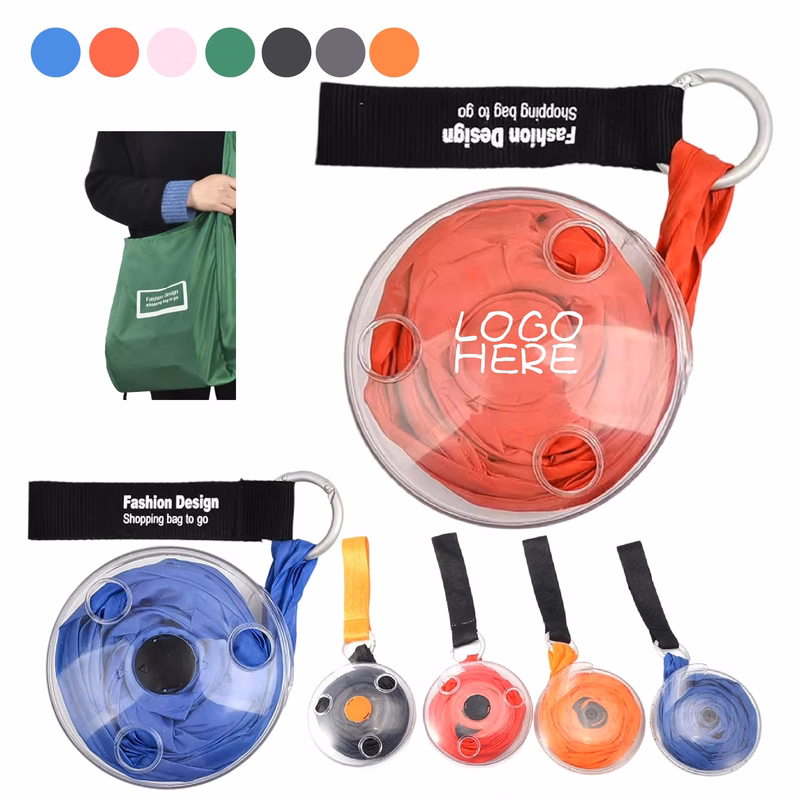 Reusable Retractable Disc Shopping Bag