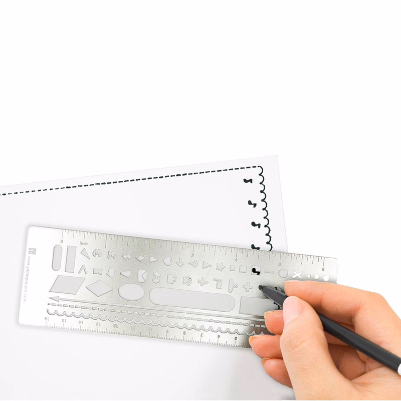Metal Stencil Bookmark