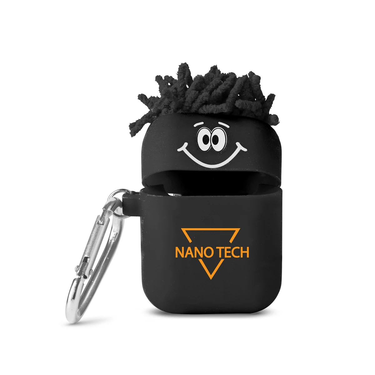 Silicone Earbud Case With Carabiner 1