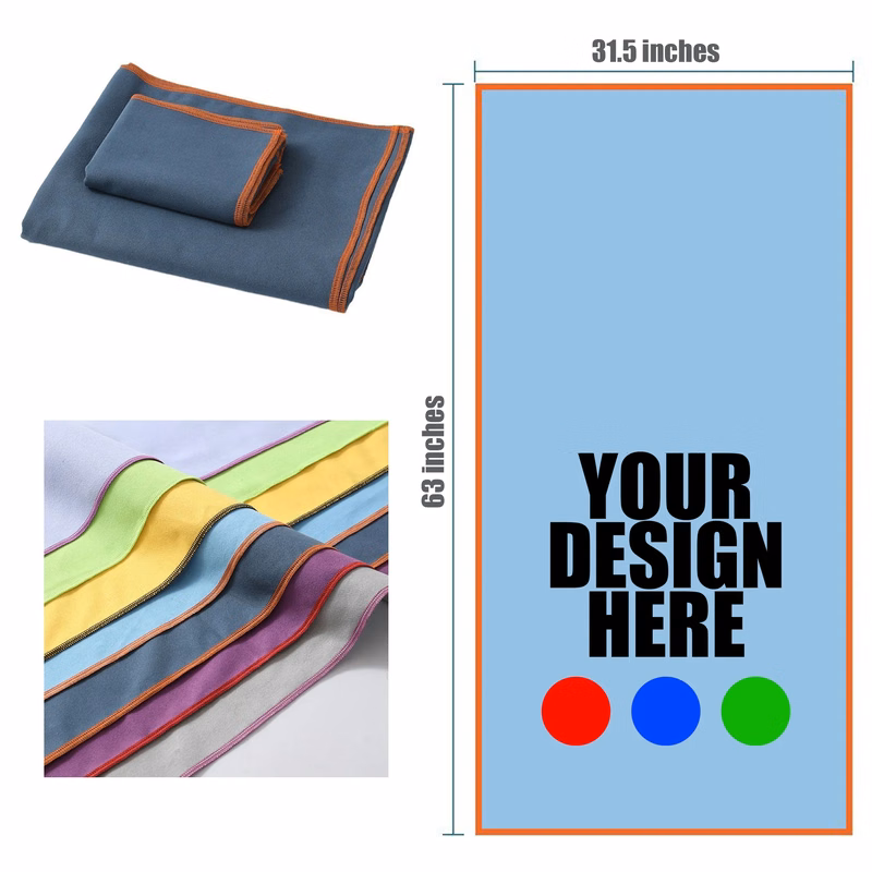 Soft Full-Color Beach Towel