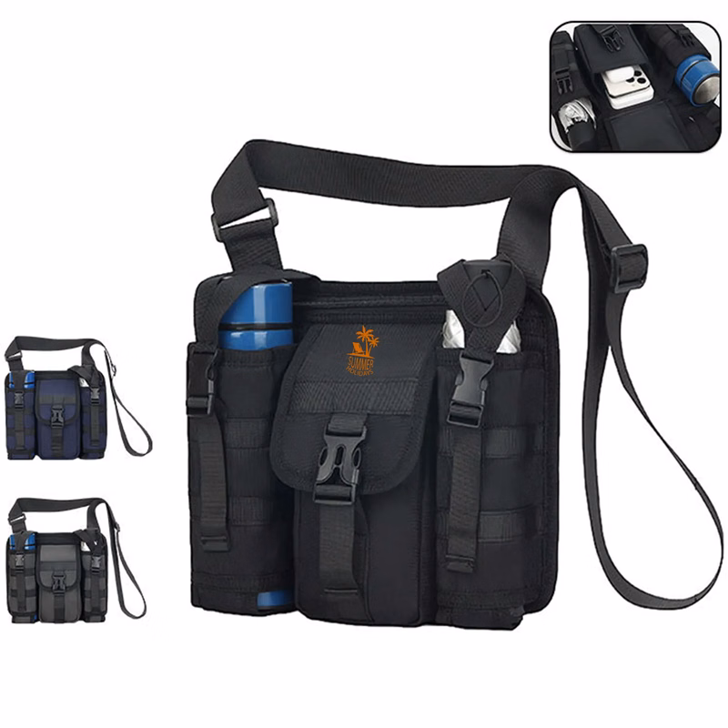 Crossbody Chest Bag, Backpack for Travel Hiking LOGO Printed