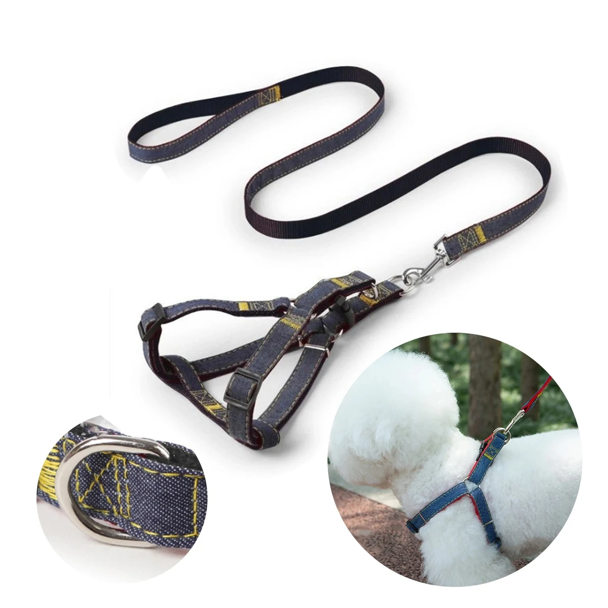 Durable Dog Harness & Leash Set 1