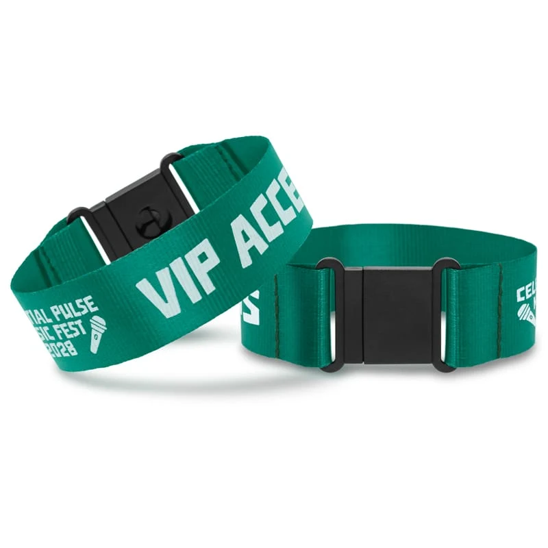Custom Breakaway Polyester Wristbands 1