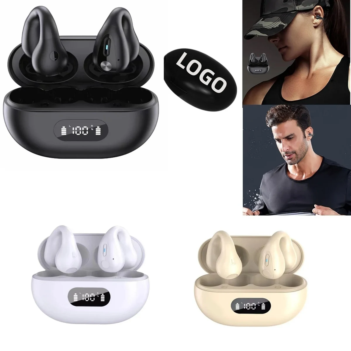 Bone Conduction Bluetooth Headphones 1