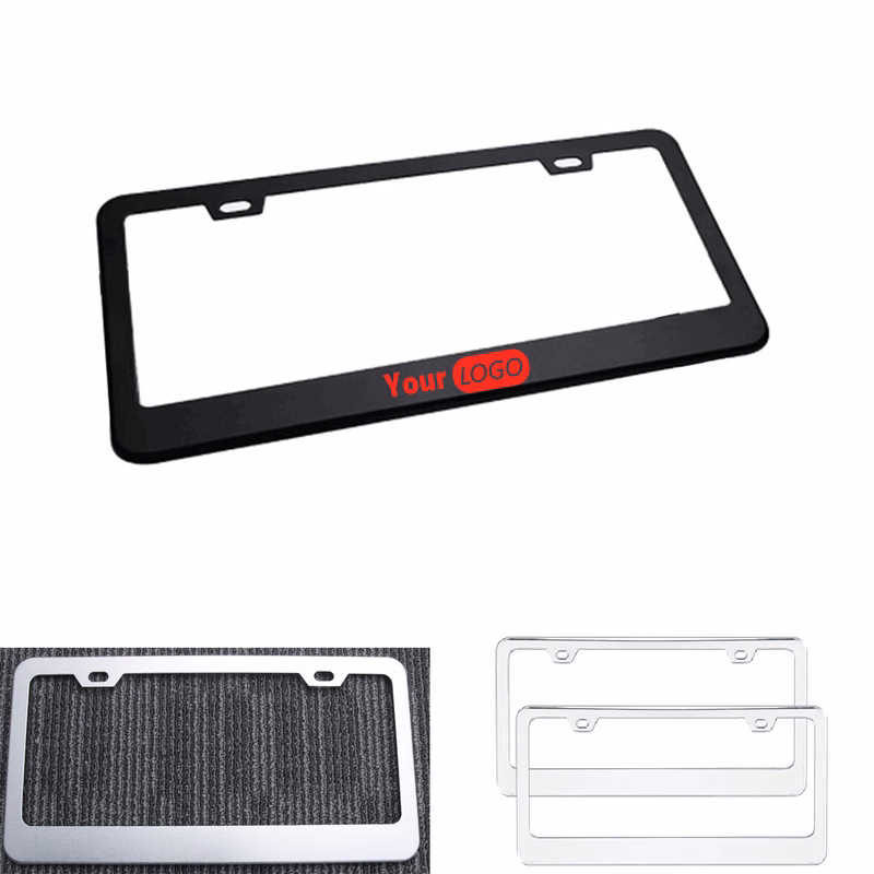 Aluminium Alloy  Car License Plate Frame