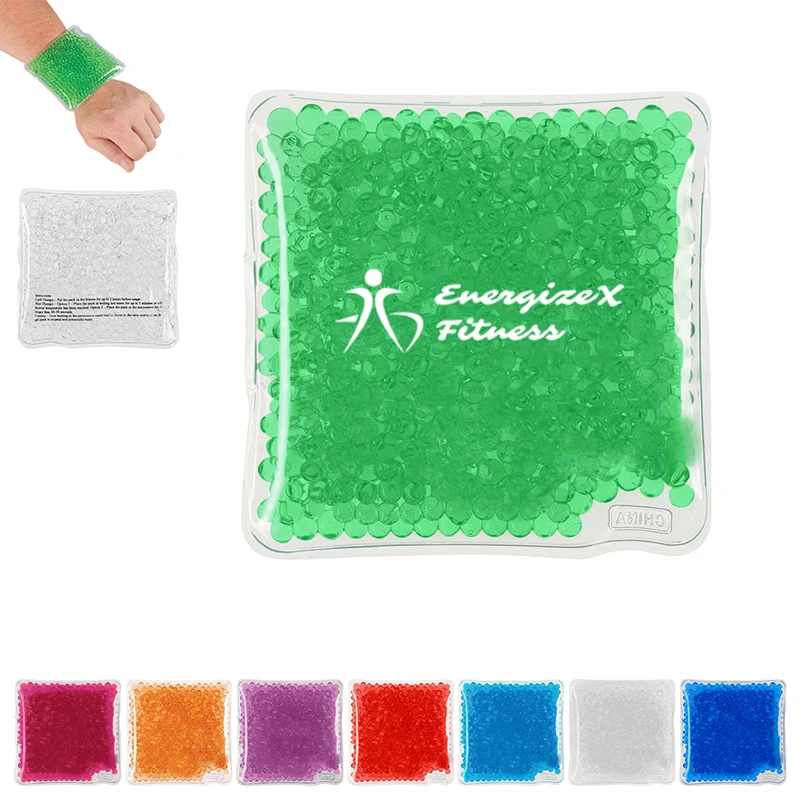 Hot and Cold Pack with Square Gel Beads 1