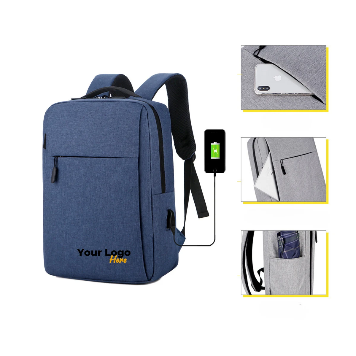 Sleek Large Capacity Backpack for Everyday Use 1