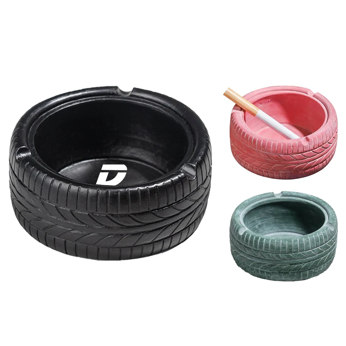 Resin Tire Shaped Ashtray 1