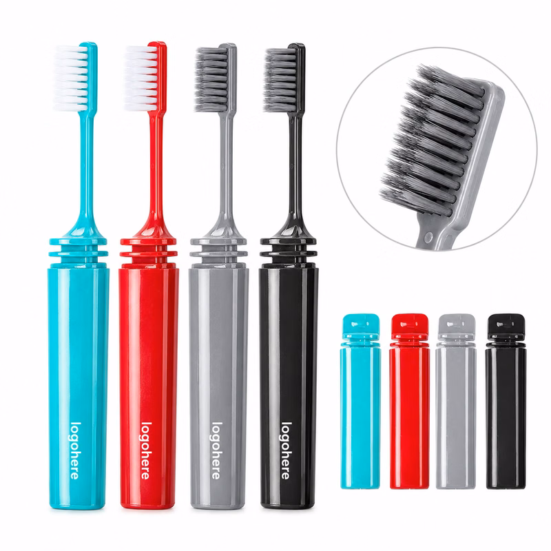 Custom Logo Travel Toothbrush