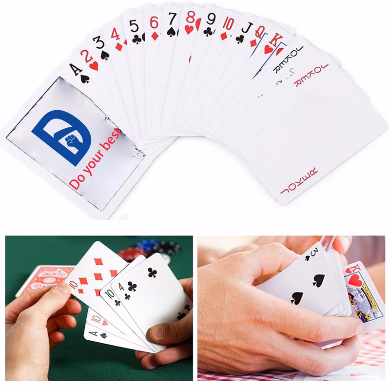 Full Color 3.43"x2.24" Poker Cards