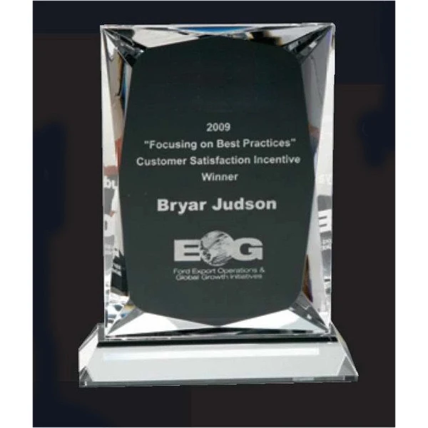 Rectangle Crystal Award (6.25"x 4") 1